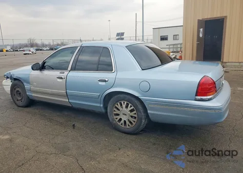 2003 Ford Crown Victoria Lx из США, поврежденный, VIN 2FAFP74W03X157147
